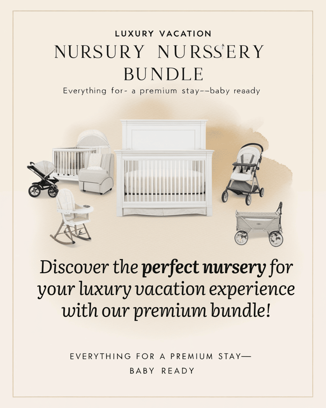 Luxury Vacation Nursery Bundle