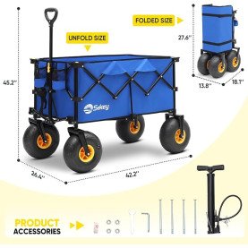 Beach Wagon With Sand Wheels